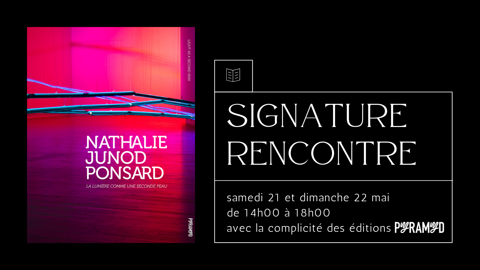 rencontre & signature | nathalie junod ponsard